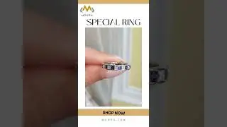 Graceful Tanzanite Engagement Rings - Wedding eternity band