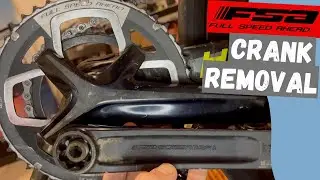 FSA Gossamer Pro 386 Crank Removal