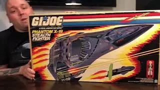 Throwback Toysday: Retro Reviews G.I. JOE Phantom X-19 Stealth Fighter 1988