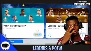 JUST ONE MORE TRY😒!!! LEGENDS POTW PES 20 MOBILE