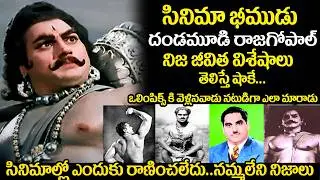 cinie bheema Dandamudi Rajagopal biography | Narthanasala bheemudu Dandamudi untold story