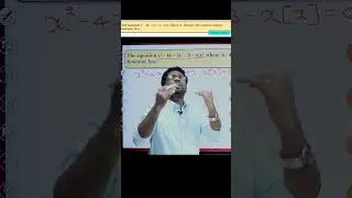 IIT- JEE Mains 2023 | Greatest Integer Function PYQs|  #math #maths #iit #jeemains #tamil Justin. E