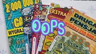 Zdrapki# mix za 50zł w 5 minut 🙉🤣🥰