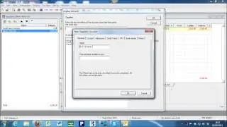 Tutorial 4 - Supplier accounts - VT Transaction +