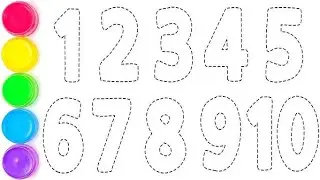 1se 20 tak number Latter little kids Education Tutorial Kids Rhymes ##abc_songs  