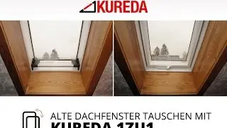 BRAAS-ATELIER 55/110 TAUSCHEN MIT ORIGINAL KUREDA 1ZU1 AUSTAUSCHDACHFENSTER