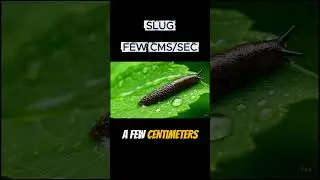 The Slug &ndash; Nature&rsquo;s Slime Trail 🐌 | Animal Facts #Shorts