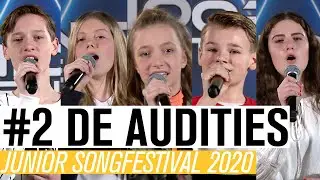 #2 AUDITIEDAG 1 DEEL 2 🎤 | JUNIOR SONGFESTIVAL 2020 🇳🇱