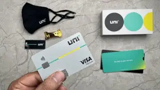 Unboxing Uni Card | India's First Pay 1/3rd Card | No joining fee, No annual fee