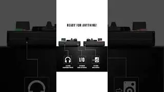 🎼Numark DJ2GO2 Touch  Compact 2 Deck USB DJ Controller For Serato DJ with a MixerCrossfader, Audio