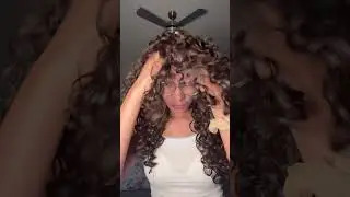 Shaking curls out