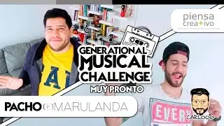 Pronto #GenerationalMusicalChallenge ...una batalla generacional | Pacho Marulanda