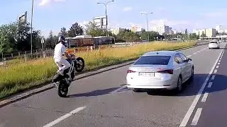 155 kompilacja kierowców na Warszawskich ulicach