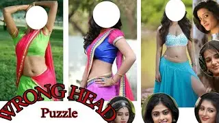 Guess The Bollywood Actress With Bollywood Puzzle Game |  Wrong Heads Puzzle | Wrong Heads Puzzle