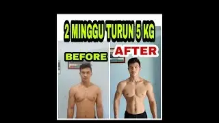 2 MINGGU TRANSFORMASI BADAN TAUFIK IKHWAN SARDI || HALU SEHAT DI RUMAH || BODY BUILDING