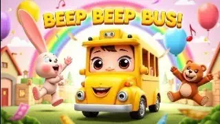 Beep Beep Bus Parade 🚍🎈 | Fun Nursery Rhyme for Kids & Toddlers | Sing & Dance!