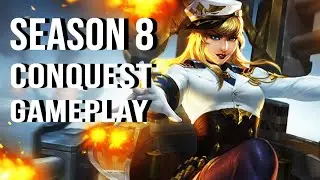 NEW Season 8 Conquest Map Gameplay! | Smite PTS | New Battleship Heaven Nu Wa Skin is Dope!