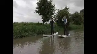 Stand Up Paddle Commute on ITV Westcountry Evening News - 11th August 2009