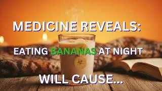 This Simple Fruit Could Change Your Sleep #health #wellness #bananabenefits