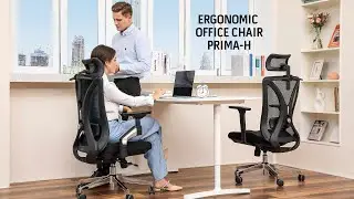 Prima-H, NOEL Manufacturer Commercial Furniture 4D Adjustable Mesh Chair Ergonomic Office Chair