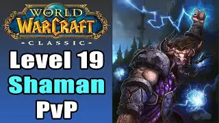 They Couldn't Kill Me!  - Classic WoW Level 19 Twink Shaman PvP (Firesong)
