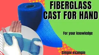 Fiberglass cast application for hand | All in one | 2022| Medi Tutors