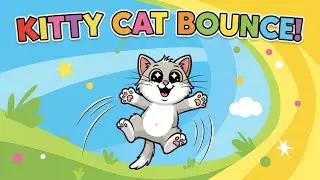 KITTY CAT BOUNCE! 🐱💥 | Fun Jumping & Movement Song for Kids | Happy Tales & Tunes