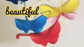 Easy Origami Butterfly Tutorial 🦋 No Glue Needed
