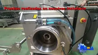 🔹 Picadora Wolfking G 140 con Elevador ANDREA FERRARONI | Procesamiento de Carne Industrial