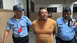 Miren lo que pasó con este hombre ahora mismos en Palacion de justicia de San Francisco de Macorís 