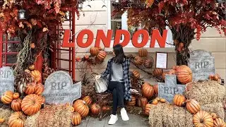 【London🇬🇧】Jet Lag Life of Flight Attendant | Halloween Pumpkin Trail