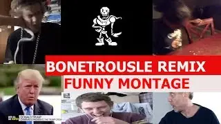 Undertale - Bonetrousle Remix - FUNNY MONTAGE