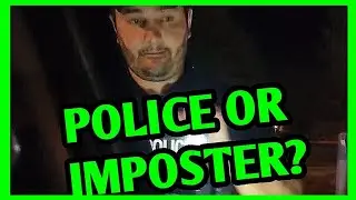 Police Impersonator In Walker Louisiana?  - Clearly He's Not What He Says He Is