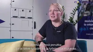 Barona Teollisuus - Finelcomp - Varastoty&ouml;ntekij&auml; Satu