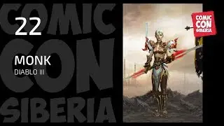 Comic Con Siberia 2017 Monk - Diablo III