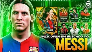 🟢PACK OPENING EM BUSCA DO MESSI 🔥NO eFootball™ 2026 MOBILE #3K🔥✅