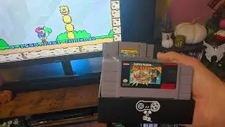 Retro SNES Game Cartridge Organizer - Setup/Review