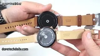 Moto 360 2nd Gen Double Unboxing (42MM ladies and 46MM)