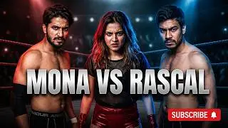 Mona (Indian Female Wrestler) / Sahil (Cricketer) vs Subject VI / Rascal | Intergender Wrestling