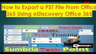 How to Export a PST File from Office 365 Using eDiscovery