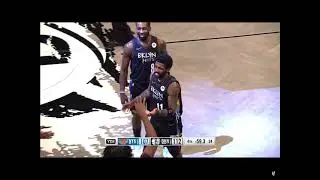 Kyrie Irving Does Dame-Time Celebration