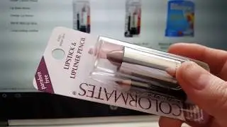 Colormates lipstick and lipliner pencil