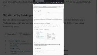 Database PostgreSQL Gratis con Supabase: crea un cloud DB in 2 minuti #shorts #database #postgresql