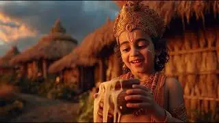 Shri Krishna Govind Hare Murari 🙏 | Divine Krishna Bhajan | Radha Krishna Leela | Bhakti Song