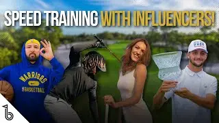 Golf Speed Session - Influencers Edition: Snappy Gilmore, BigDawsTV,  Dylan Block & Mariah Swigart!