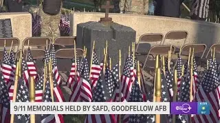 San Angelo never forgets: 9/11 memorials held by SAFD, Goodfellow AFB