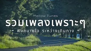 รวมเพลงเพราะๆ ฟังสบายใจ ระหว่างเดินทาง - Mellow Tunes