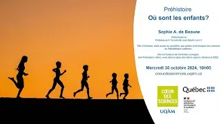 Conférence - Préhistoire : où sont les enfants? - Mercredi 30 octobre 2024, 18h