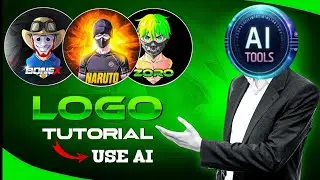 Make Your Gaming Logo By AI 😱 | @bonex4_ff @zoroffxx | How To Make Gaming Logos 2024