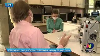 Pesquisadores da UFSC desenvolvem respirador nacional de baixo custo